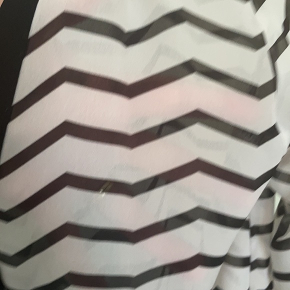 The Limited sheer chevron top - Picture 5 of 5